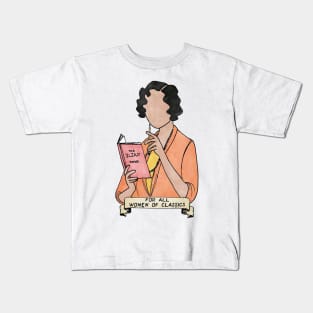 For All Women Of Classics - peach jacket version Kids T-Shirt